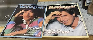 MOVIEGOER 3/1982 Harrison Ford +MOVIEGOER Mick Jagger 9/82+Bonus 8 Cinema Mags - Picture 1 of 7