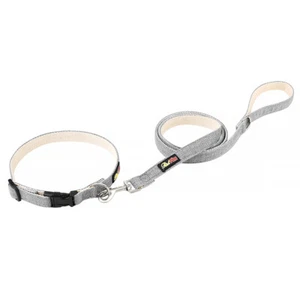 SET COLLARE E PIOMBO PER CANI ECO-FRIENDLY CANAPA E COTONE - CANAPA BIOLOGICA DI RICHPAW - Foto 1 di 37