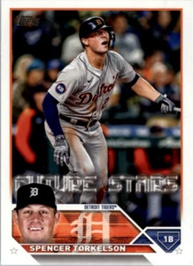 2023 Topps #365 Spencer Torkelson Future Stars Detroit Tigers MLB Baseballkarte - Bild 1 von 2