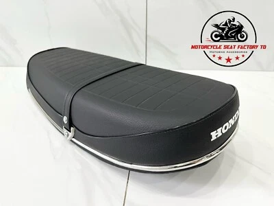 Honda CB750 K2-K6 1972 1973 1974 1975 1976 CB750K Classic Style Seat. Metal Pan. - Image 1 of 4