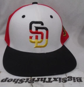 San Diego Padres 2019 German Heritage Celebration Theme Game Snapback Cap Hat - Picture 1 of 5