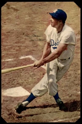 Foto autógrafa de revista firmada por Duke Snider JSA Foto 1 de 2