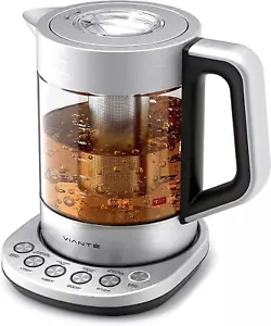 Electric Kettle with Infuser for Loose Leaf. Hot Tea Maker with Temperature Cont - Picture 1 of 12