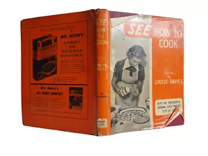 See How to Cook by Louise Davies 1961 Vintage Hardcover Cooking Recipe Book - Picture 1 of 3