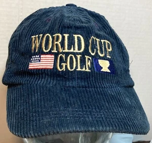 VTG World Cup Golf PGA 1997 Kiawah Island Corduroy Hat by Imperial Adjustable - Picture 1 of 5