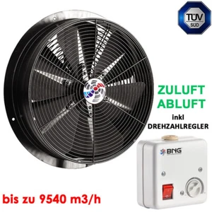 Industrie Ventilator Axial Großraum Lüfter 1200 - 9540 m/h³ Gebläse Wand 230 V - Bild 1 von 8