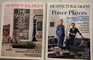 Zwei architektonische Digests 2015 Neil Patrick Harris/David Burtka Whitney Museum - Bild 1 von 10