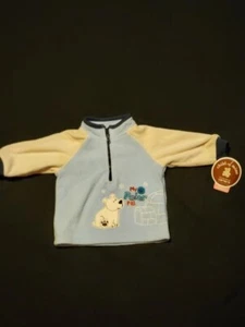 Child of Mine by Carter's Baby Infant Winter Jacket Soft Fleece Zipper Size 0-3M - Picture 1 of 7