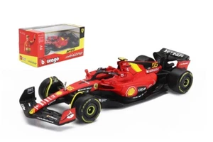 Modellino Ferrari SF-23 Monza 2023 Carlos Sainz Burago Scala 1/43 - Foto 1 di 1