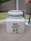 Pot de rangement en céramique en porcelaine origan de jardin parfumé Maxwell Williams - 5''