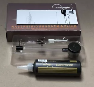 Analogis Plattenspieler/Vinyl Nass-Reinigungsarm inkl. Flüssigkeit / Lenco Clean - Bild 1 von 1
