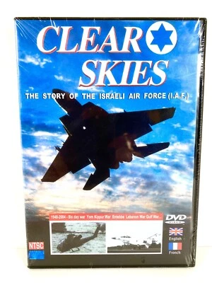 CLEAR SKIES ~ The Story of The Israeli Air Force (I.A.F.) DVD NTSC ~ Sealed - Image 1 of 4
