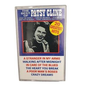 Patsy Cline -The Best Of Patsy Cline - 20 Greatest Hits Cassette Tape, 1985, VGC - Picture 1 of 4