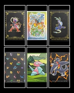 Pokemon Center 2024 Sleeves Selection X 6 NEW