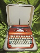 Rare Model Typewriter Olympia SM5 in bronze ITALIC PICA livery Working Perfect