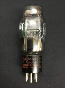 WESTINGHOUSE TYPE 47 Power PENTODE [] Getter VACUUM TUBE Tested USA S.1756-D - Picture 1 of 4