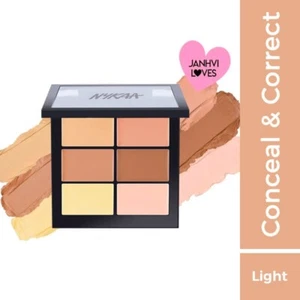 Nykaa SKINgenius Conceal & Correct Palette - Light 01 - Picture 1 of 5