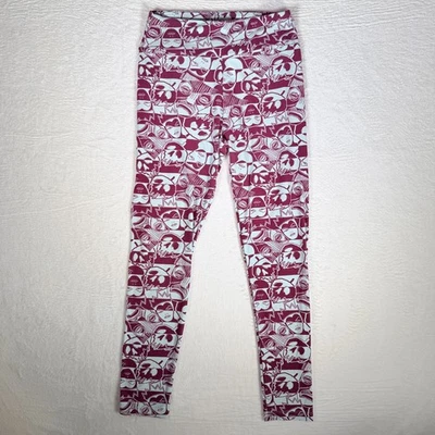 Leggings femininas Lularoe Disney branca de neve rainha má veneno estampa de maçã tamanho sistema operacional - Imagem 1 de 4