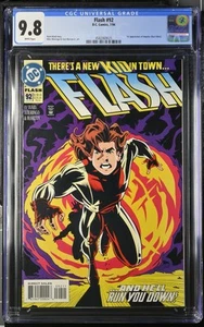 Flash #92 CGC 9.8 • 1st Impulse (Bart Allen) • D.C. Comics 1994 - Picture 1 of 2
