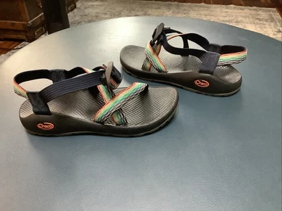 Chaco Z/1 Classic Sandals Womens Sz 8 Rainbow Outdoor Athletic Hiking Water-EUC! - Image 1 of 4