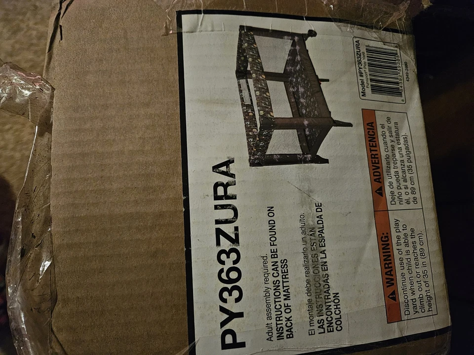 Baby Crib Playpen Nursery Infant Bassinet Playard Toddler Travel Safety Portable - Image 1 of 1