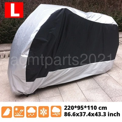 L Size Motorcycle Cover Dust Protector Fit For Yamaha YZF R1 R1M R6 R6S - Image 1 of 3