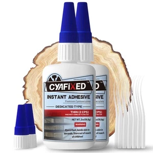 Professional Grade Cyanoacrylate Super Glue, Super Thin Viscosity CA Glue for... - Picture 1 of 7