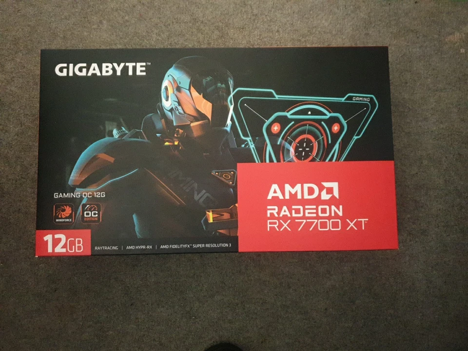 12GB  AMD Radeon RX 7700 XT Graphics Card - Image 1 of 4