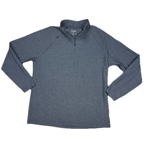 Rhone Pullover Quarter Zip Sweater Mens XL Gray Performance Stretch Golf - Picture 1 of 7