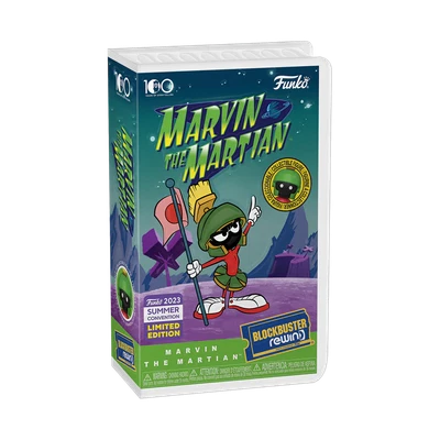 Funko Blockbuster Rewind SDCC Marvin the Martian Vinyl Figure Chance of Chase - Image 1 of 4