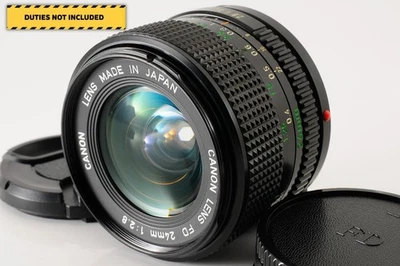 [COMO NUEVO] NUEVO CANON FD NFD 24mm F/2.8 MF lente gran angular montaje FD... - Imagen 1 de 4