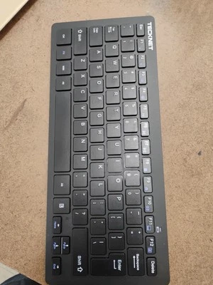 TECKNET Wireless Keyboard, 2.4G Portable Mini Computer Keyboard, Quiet Click - Image 1 of 4