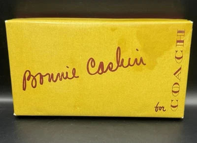 Bolso de Mano Bonnie Cashin Raro para Coach a Cuadros Años 60 con Caja y Etiqueta - Calidad de Museo Foto 1 de 4