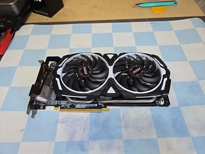 Gp-124. MSI Radeon RX 580 ARMOR X. Read  - Image 1 of 4