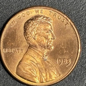 1983 Double Die Reverse Mint Penny. Only 1 Of 5,000 Out Of 7.7 Billion. Rare. - Picture 1 of 11