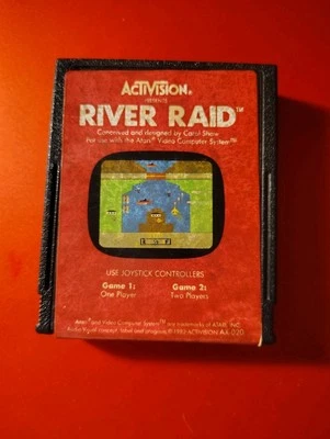 River Raid (Atari 2600, 1982) *CARTRIDGE ONLY Not Tested - Image 1 of 4