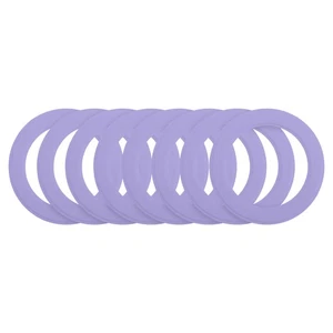 8Pcs Magnetic Sticker Ring, Magnetic Adapter Ring, Purple - Zdjęcie 1 z 8