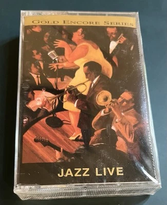 Jazz Live - Gold Encore Series (1994 GRP Records) Sealed Cassette - Image 1 of 2