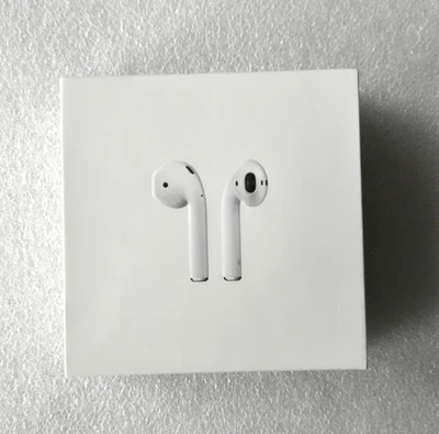 Apple Air Pods 2nd Gen Wireless Earbuds & Wired Charging Case New Sealed - Image 1 of 4