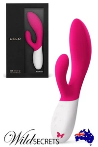 NEW Lelo Ina Wave 2 Rabbit Vibrator, Sex Toy, Wild Secrets - Picture 1 of 7