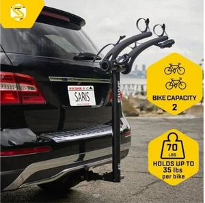 Saris Bones 2-Bike Hitch Rack With Easy Fold Design and Tilting Base (siehe Details - Bild 1 von 10