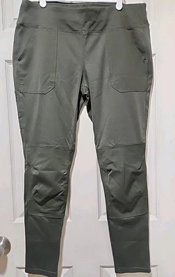 Pantalones utilitarios Carhartt para mujer ajustados talla L 12/14 verde oscuro  Foto 1 de 4