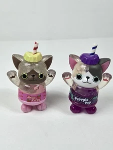 Funko Paka Paka - 3” Soda Kats, Cat Purple pop & Straw purry Set Of 2 - Picture 1 of 4