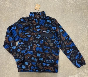Patagonia Ligero Synchilla Snap T Vellón A Través de Océanos Azul Para Hombres Mediano Nuevo - Imagen 1 de 5