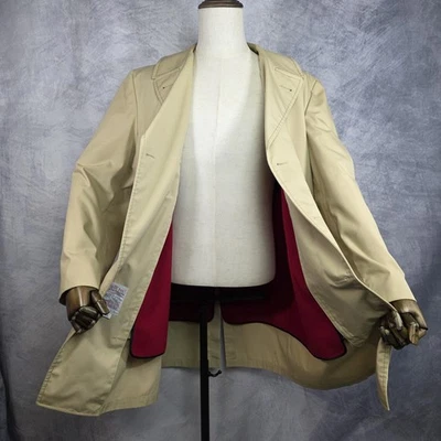 Abrigo antiniebla London vintage para hombre 40 regular doble botonadura forrado de lana años 70 Baltimore Foto 1 de 4