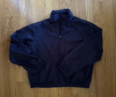 Cortavientos Ralph Lauren Sport para mujer grande azul marino con capucha (B2) Foto 1 de 4