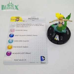 Heroclix Superman / Wonder Woman set Mermaid #022 Uncommon figure w/card! - Picture 1 of 1