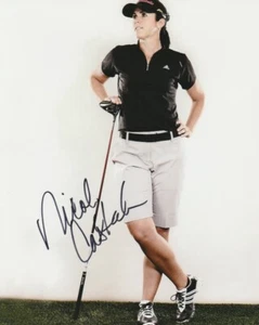 NICOLE CASTRALE SIGNED LPGA GOLF 8x10 PHOTO #1 Autograph PROOF - Picture 1 of 2