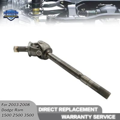 For Dodge Ram 2500 3500 2003-2008 Front Left / Driver Side Axle Shaft 5086667AB - Image 1 of 4