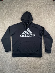 Las mejores ofertas en Suéteres Con Capucha Negra Adidas para hombres | eBay